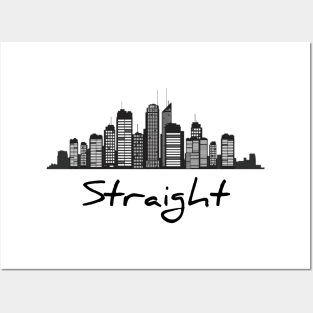 Straight Architechture Posters and Art